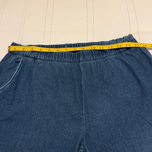 Bundle Three Lands' End Elastic Waist Pants - Picture 4 of 16